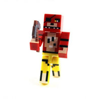 4pcs/set Minecraft Five Nights At Freddy's 4 FNAF Foxy Chica Bonnie Freddy 7 CM PVC - Lusy Store