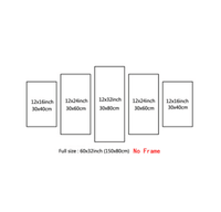 5 Pieces Canvas Painting Game Poster Minecraft Wall Art Home Decoration Pictures - Lusy Store