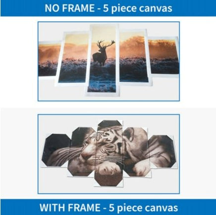 5 Pieces Minecraft Game Painting Wall - Lusy Store