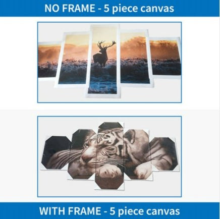 5 Pieces Minecraft Game Poster Living Room Home - Lusy Store