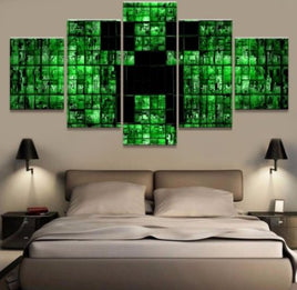5 Pieces Minecraft Game Poster Living Room Home - Lusy Store