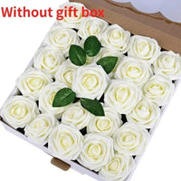 50 Roses Bouquet Artificial Rose Flowers Foam Party Home Decor - Lusy Store LLC