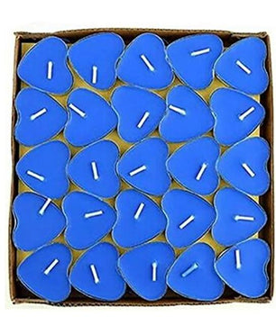 50PCS Romantic Love Wedding Party Heart Shaped Scented Candles Home Decor - Lusy Store