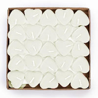 50PCS Romantic Love Wedding Party Heart Shaped Scented Candles Home Decor - Lusy Store