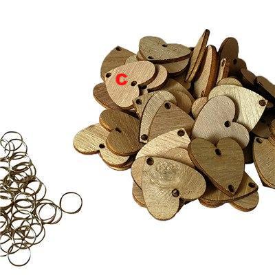 50pcs Wood Birthday Reminder Board Birch Ply Plaque Sign DIY Best Gift - Lusy Store