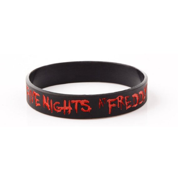 50Pcs/Set Five Nights at Freddy's Bracelets Sports Silicone FNAF Toys Party Decoration - Lusy Store