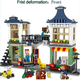 515 Pcs of 3 types of Deformation Compatible MY World Creative minecraft Building Blocks - Lusy Store