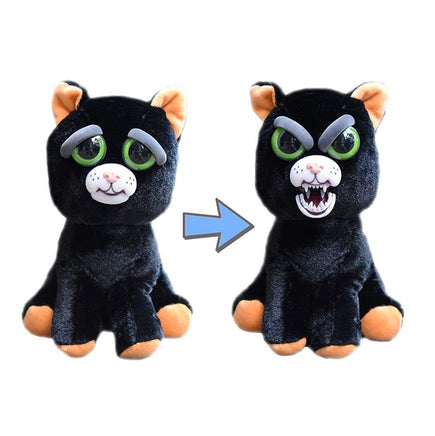 Pets Funny Face Changing Funny And Angry Soft Stuffed Plush Toys For Children - Lusy Store