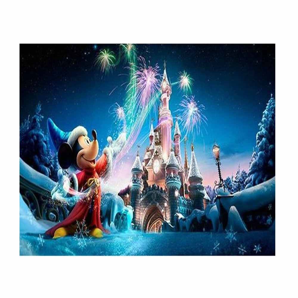 5D Diamond Painting DIY Full Drill Square/Round Disney Mickey Embroidery Rhinestone Mosaic Kids Gift - Lusy Store