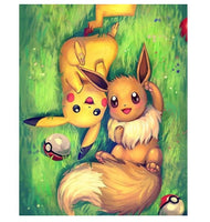 5D Diamond Painting DIY Full Drill Square/Round Pokemon Cross Stitch Embroidery Kids Gift - Lusy Store