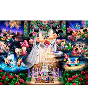 5D Diamond Painting DIY Full Round/Square Princess Disney Wedding Room Decor Mosaic Rhinestone - Lusy Store