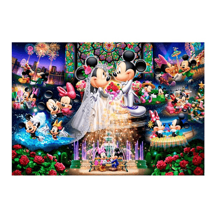 5D Diamond Painting DIY Full Round/Square Princess Disney Wedding Room Decor Mosaic Rhinestone - Lusy Store