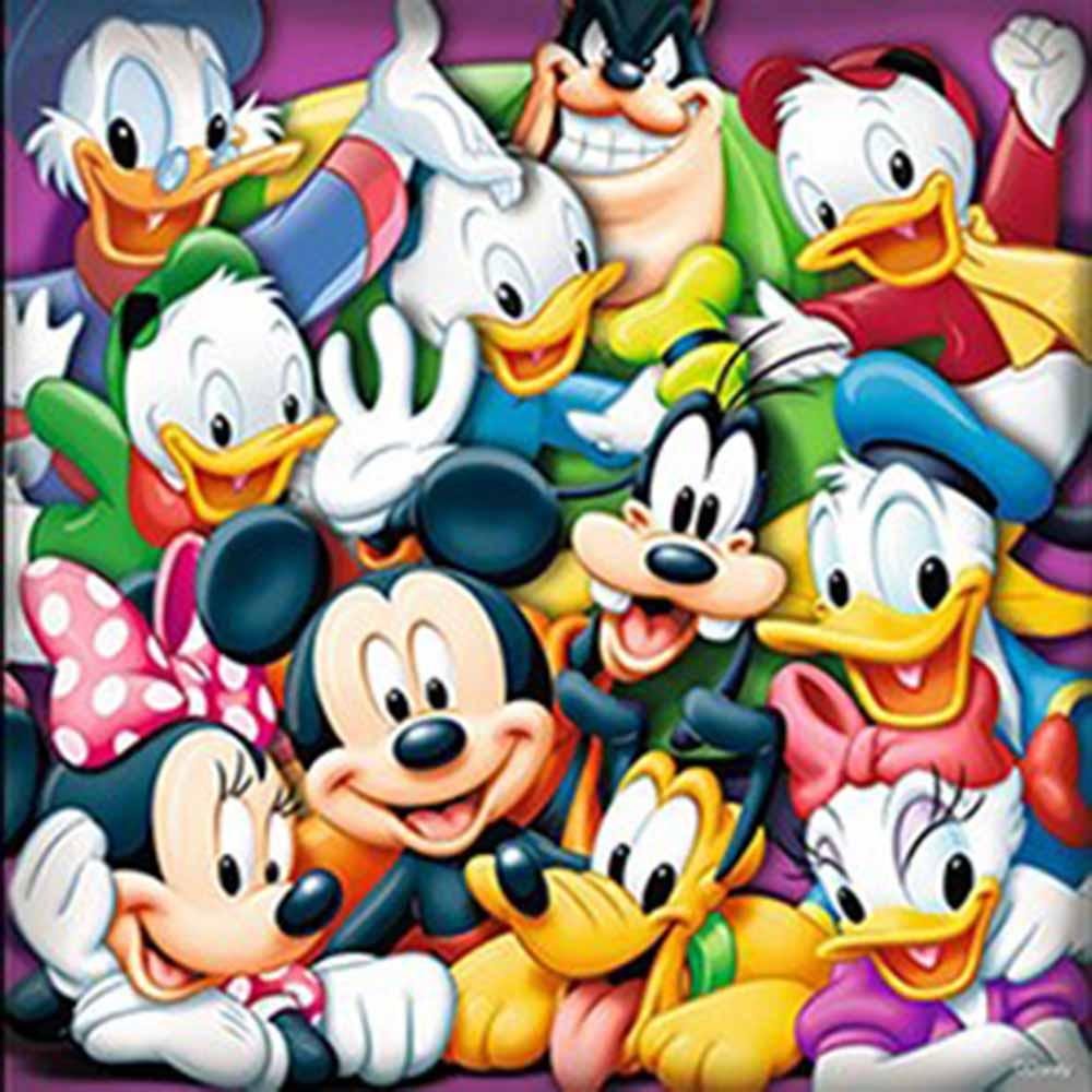 ﻿5D Diamond Painting DIY Full Square/Round Disney Mouse Room Decor A101 - Lusy Store