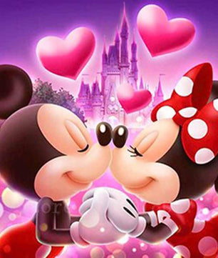 ﻿5D Diamond Painting DIY Full Square/Round Disney Mouse Room Decor A101 - Lusy Store