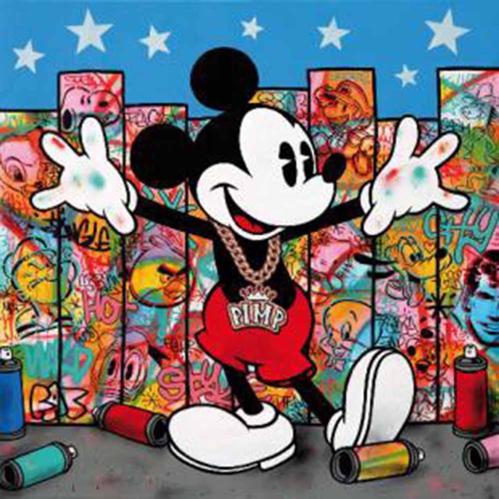 ﻿5D Diamond Painting DIY Full Square/Round Disney Mouse Room Decor A101 - Lusy Store
