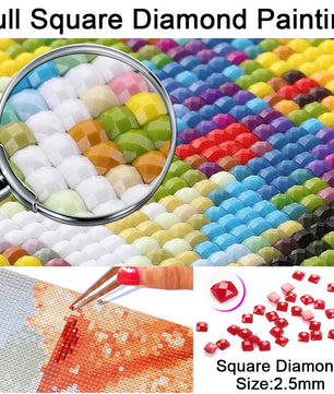 5D DIY Drill diamond painting Cross stitch Disney Princesses 3D Rhinestone embroidery - Lusy Store
