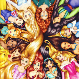 5D DIY Drill diamond painting Cross stitch Disney Princesses 3D Rhinestone embroidery - Lusy Store