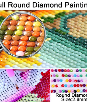 5D DIY Drill diamond painting Cross stitch Disney Princesses 3D Rhinestone embroidery - Lusy Store