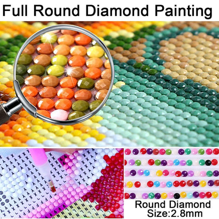 5D DIY Drill diamond painting Cross stitch Disney Princesses 3D Rhinestone embroidery - Lusy Store