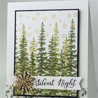 5Pc Decorative Clear Stamps for Scrapbooking Card Album Merry Christmas - Lusy Store
