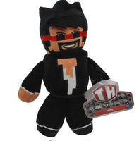5pcs/lot 18-23cm Minecraft Steve Tube Heroes TDM Captain Sparklez Sky Exploding Jeromeasf - Lusy Store