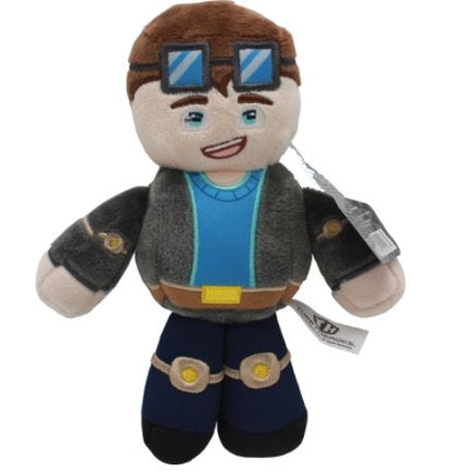 5pcs/lot 18-23cm Minecraft Steve Tube Heroes TDM Captain Sparklez Sky Exploding Jeromeasf - Lusy Store