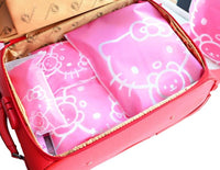 5pcs/Set Travel Storage Bags Hello kitty Luggage Clothes packing Tidy Organizer Pouch - Lusy Store