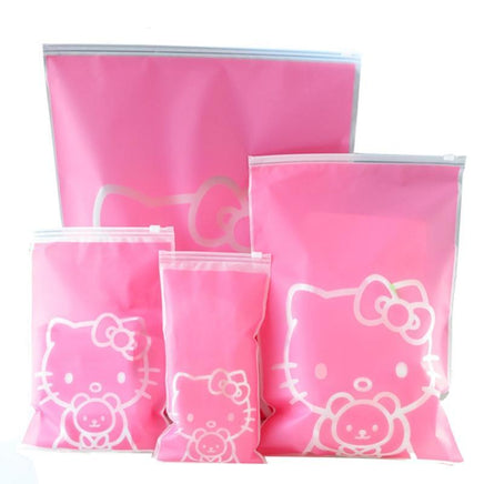5pcs/Set Travel Storage Bags Hello kitty Luggage Clothes packing Tidy Organizer Pouch - Lusy Store