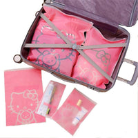5pcs/Set Travel Storage Bags Hello kitty Luggage Clothes packing Tidy Organizer Pouch - Lusy Store