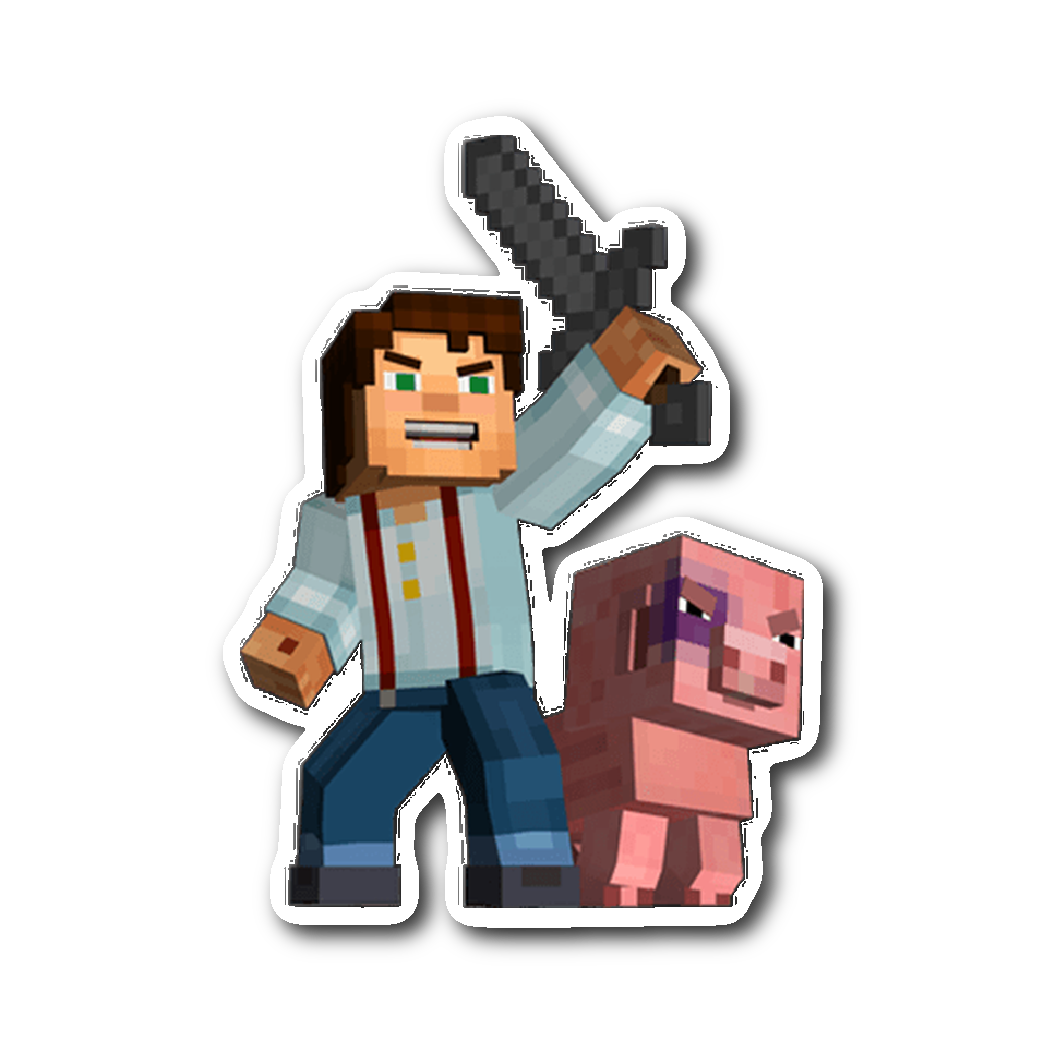 Minecraft Sticker 108 - Lusy Store