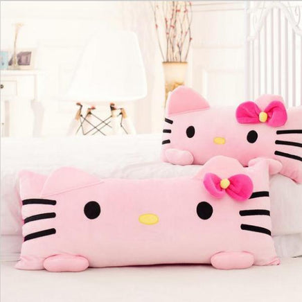60cm Super Cute Pink Hello Kitty Plush Pillow Nap Cushion Stuffed Soft Gift - Lusy Store