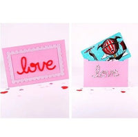 6Pcs Frame Heart Thank you Love Letter Metal Cutting Dies for Scrapbooking Die Cuts - Lusy Store