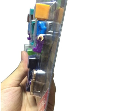 6pcs/set Minecraft Toy With Weapon Hanger Action Figure Minecraft 3D Models Classic - Lusy Store