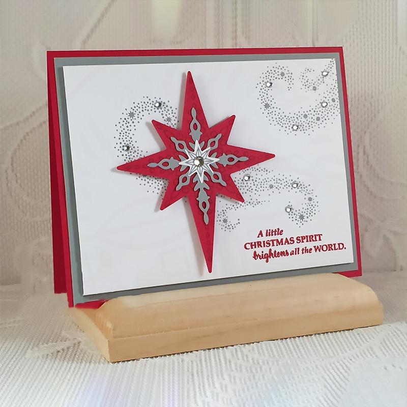 7 Pcs Christmas Starlight Metal Cutting Dies - Lusy Store