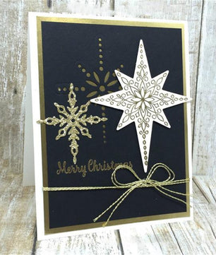 7 Pcs Christmas Starlight Metal Cutting Dies - Lusy Store