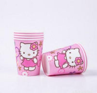 84pcs/lot Hello Red Kitty theme Package Kids Birthday Decoration Set Theme - Lusy Store