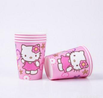 84pcs/lot Hello Red Kitty theme Package Kids Birthday Decoration Set Theme - Lusy Store