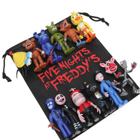 13pcs/lot FNAF PVC Action Figures with Gift Bag 10-11.5cm Five Nights At Freddy's Freddy - Lusy Store