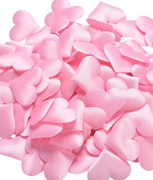 90Pcs/Pack Colorful Heart Fabric Confetti Table Scatter Decor Wedding Party Decor Birthday Party - Lusy Store