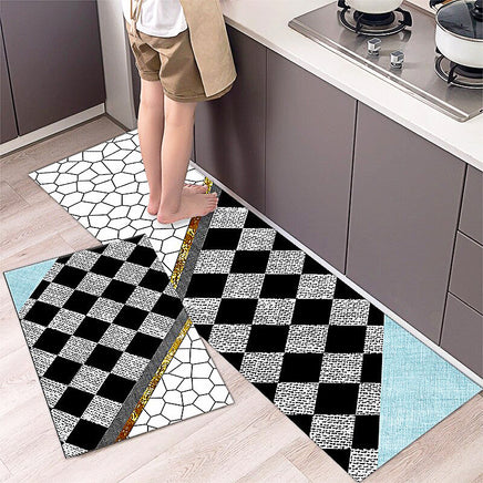 Kitchen Mat Cartoon Carpet Absorbent Non Slip Bathroom Foot Mat Water Proof KM381 6