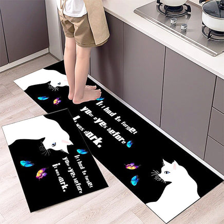Kitchen Mat Cartoon Carpet Absorbent Non Slip Bathroom Foot Mat Water Proof KM381 9