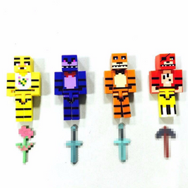 Minecraft Five Nights At Freddy's Action Figures Kid Toy - Lusy Store