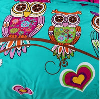 Adult/kids Owl Bedding Set - Lusy Store