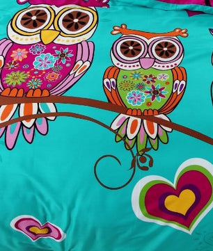 Adult/kids Owl Bedding Set - Lusy Store