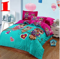 Adult/kids Owl Bedding Set - Lusy Store