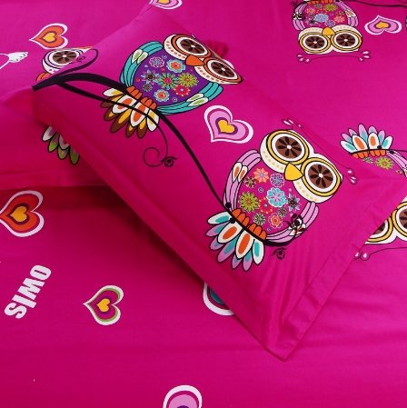 Adult/kids Owl Bedding Set - Lusy Store