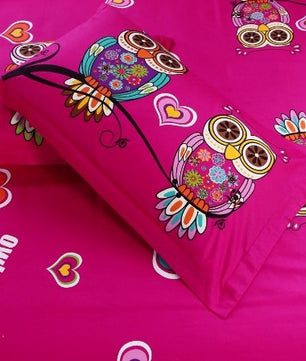 Adult/kids Owl Bedding Set - Lusy Store