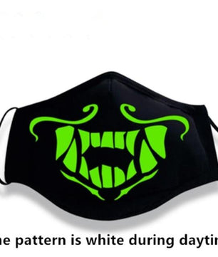 Akali Assassin Cosplay Costumes S8 Night Lights Face Mask Game - Lusy Store