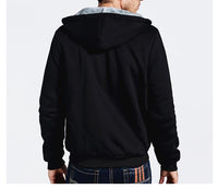 Akali The Rogue Assassin Hero Heroine Mouth Mask Pattern Hoodies Zip Up Black Polyester Fleece Sweatshirts Coats - Lusy Store