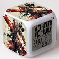 Alarm Clock Glowing Colorful Touch Light Movie Figurine Assassins Creed - Lusy Store